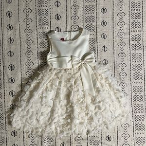 Ivory Princess Faith Flower Girl Dress